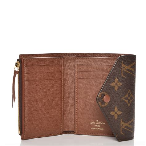 lv brown monogram wallet